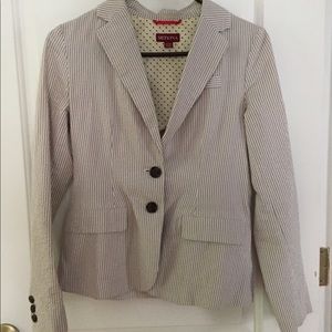 White and gray Merona blazer